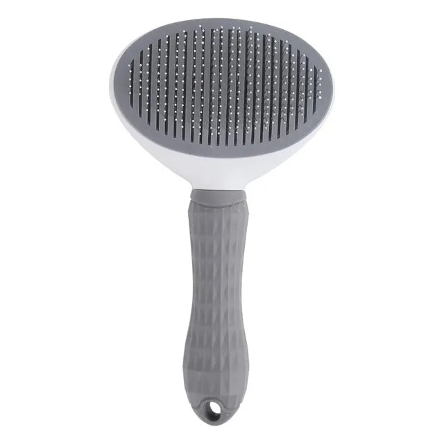 Cepillo para Perros y Gatos - Peine de Autolimpieza y Removedor de Pelo