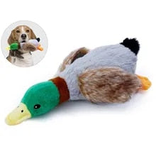 Pato Juguete de Peluche con Sonido para Mascotas