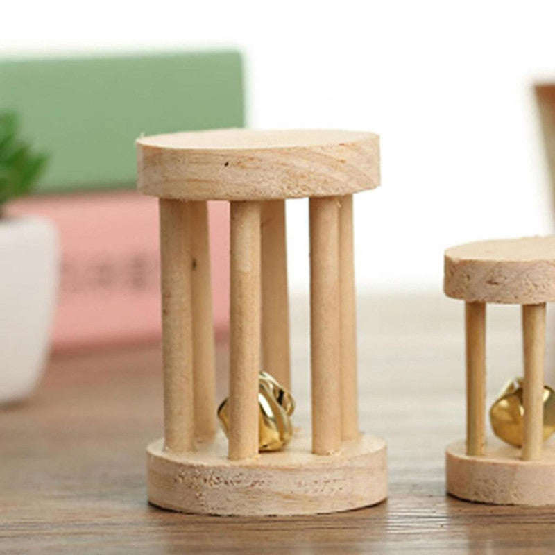 Juguetes Lindos de Conejos de Madera Natural de Pino