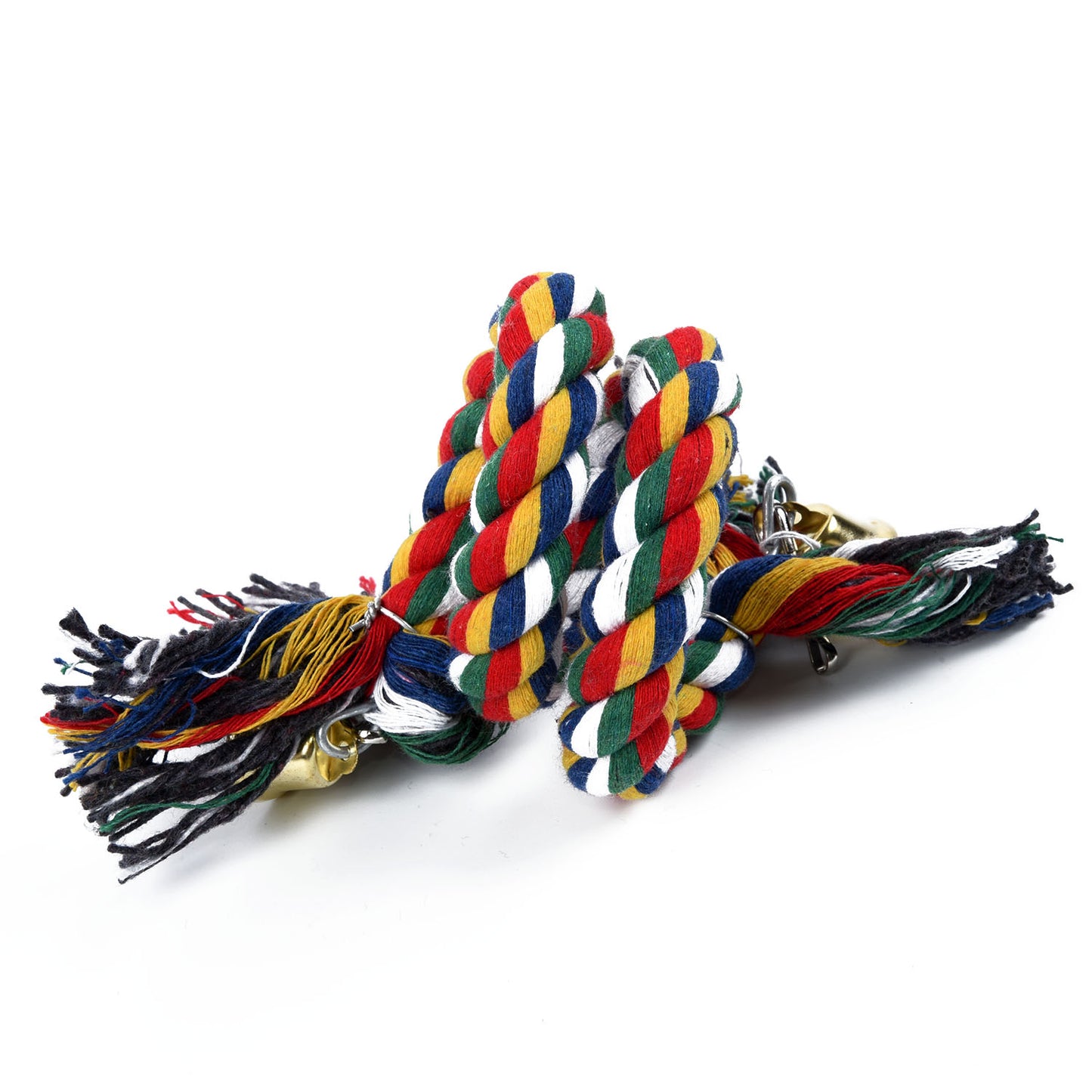 Juguete Interactivo para Aves: Aventura en Cuerda de Algodón de 50 cm Loros, periquitos, cacatúas