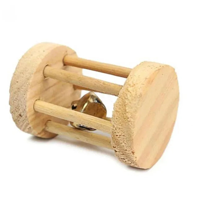 Juguetes Lindos de Conejos de Madera Natural de Pino