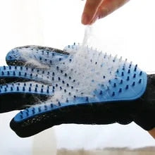 Guante de Aseo para Mascotas - Cepillo Deshedding de Pelo para Gatos y Perros
